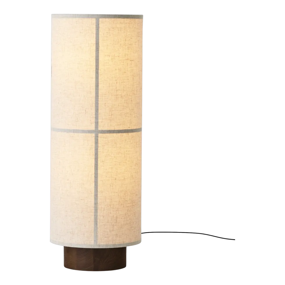 Lampadaire en lin naturel 83cm Hashira - Audo