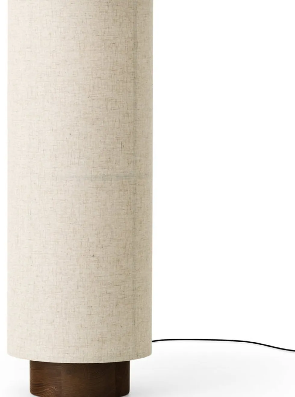 Lampadaire en lin naturel 83cm Hashira - Audo