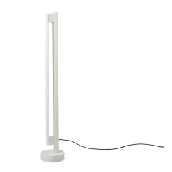 Lampadaire en marbre et acier crème 113 cm Eiffel - Frama