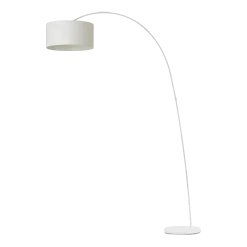 Lampadaire en métal blanc Papua - Faro Barcelona