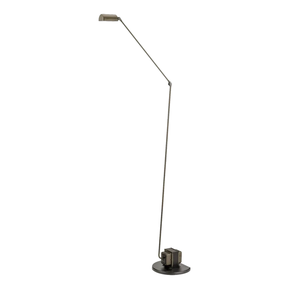 Lampadaire en métal cuivré Daphine Terra - Lumina