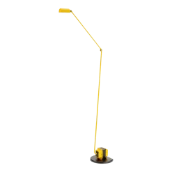 Lampadaire en métal jaune mat Daphine Terra - Lumina