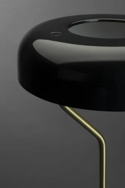 Lampadaire en métal noir Eclipse - Dutchbone