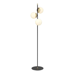 Lampadaire en métal noir et doré Nostalgia - Maytoni