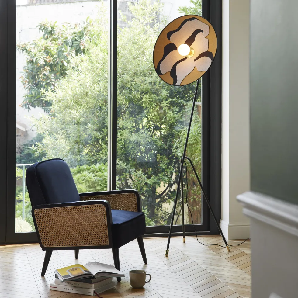 Lampadaire en métal nostalgia curry 60 cm Sonia laudet - Market set