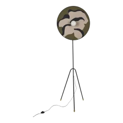 Lampadaire en métal nostalgia kaki 60 cm Sonia laudet - Market set