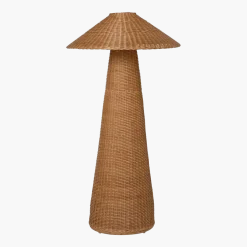 Lampadaire en rotin tressé Dou - Ferm Living