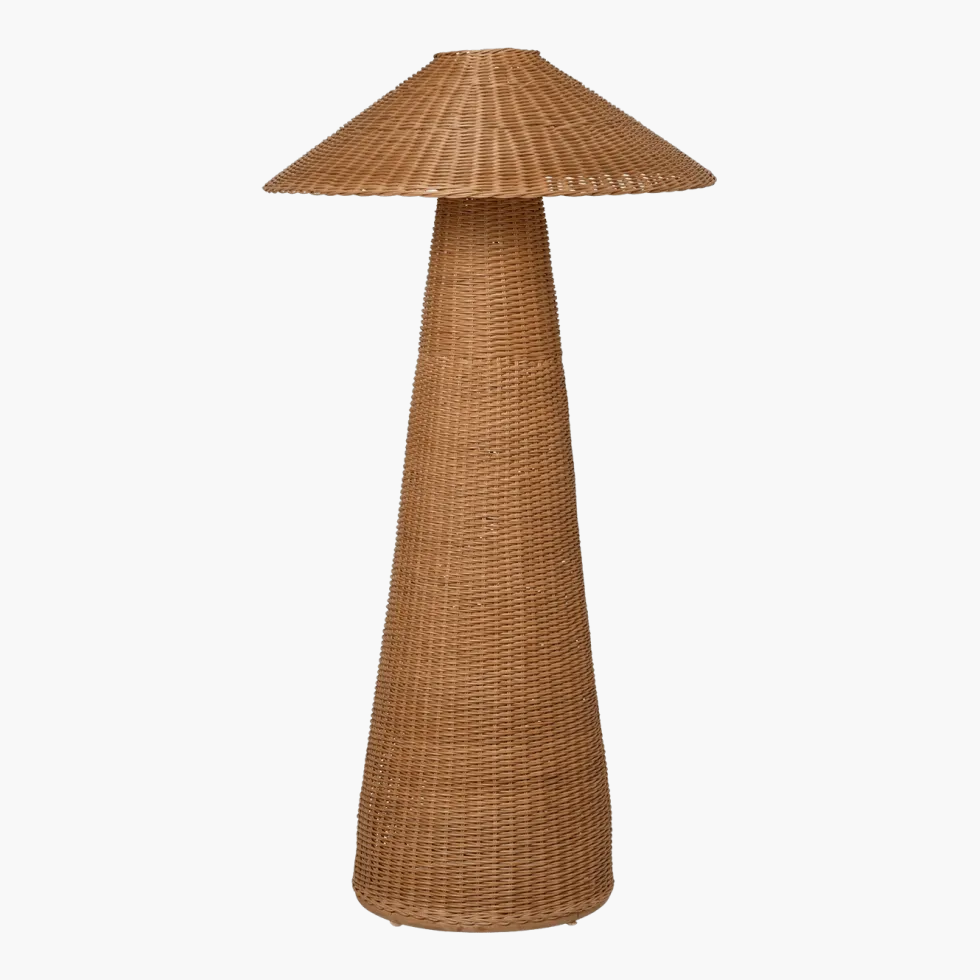 Lampadaire en rotin tressé Dou - Ferm Living