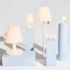 Lampadaire extérieur blanc 58x182cm Edison The Giant - Fatboy