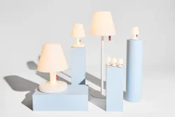 Lampadaire extérieur blanc 58x182cm Edison The Giant - Fatboy