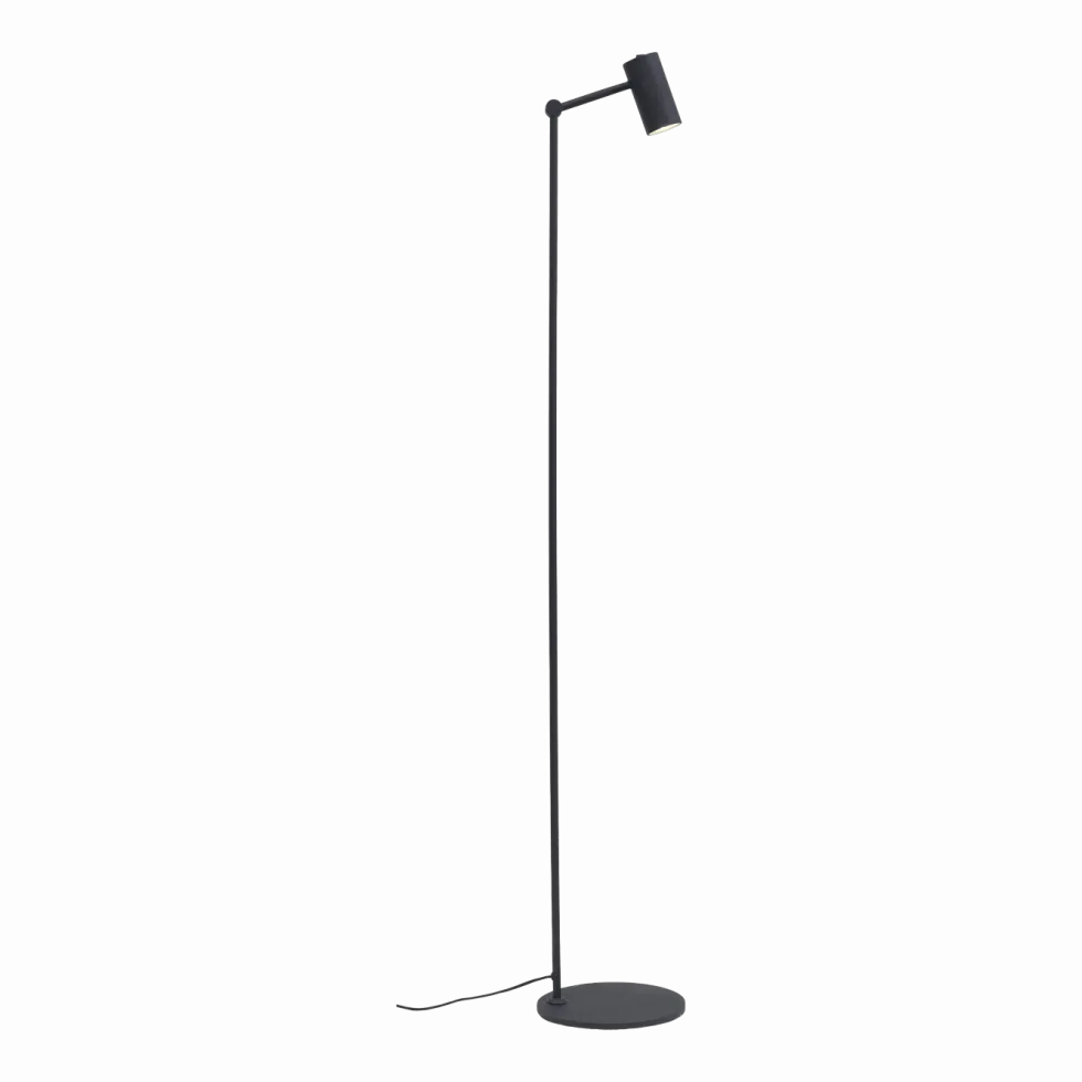 Lampadaire led en fer noir 133cm Montreux - It's about Romi