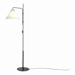 Lampadaire noir et blanc Funiculí - Marset