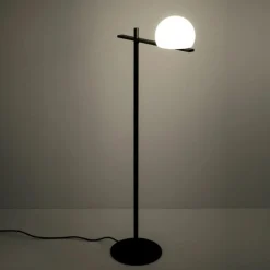 Lampadaire noir Indoor Circ - Estiluz