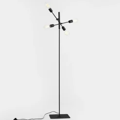 Lampadaire noir Twigo 4 - Custom Form