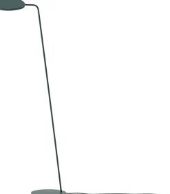Lampadaire vert foncé Leaf - Muuto
