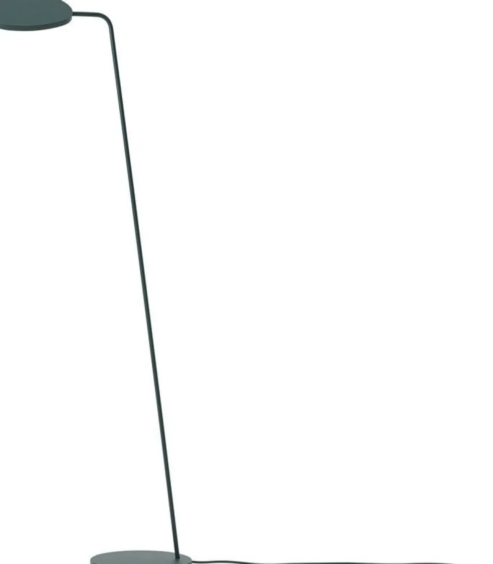 Lampadaire vert foncé Leaf - Muuto