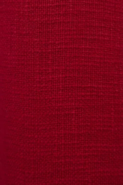 Lampe à abat-jour rouge 60cm Jules - Dutchbone