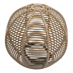 Lampe boule 40 cm La Lampe Paillote Sphère - Maiori