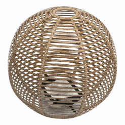 Lampe boule 48,5 cm La Lampe Paillote Sphère - Maiori