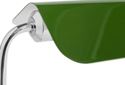 Lampe de bureau base incurvée vert émeraude Apex - HAY