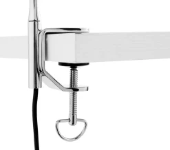 Lampe de bureau blanc oyster à pince Apex - HAY