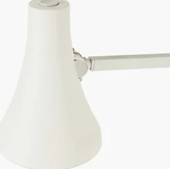 Lampe de bureau en acier blanc jasmin Mini 90 - Anglepoise