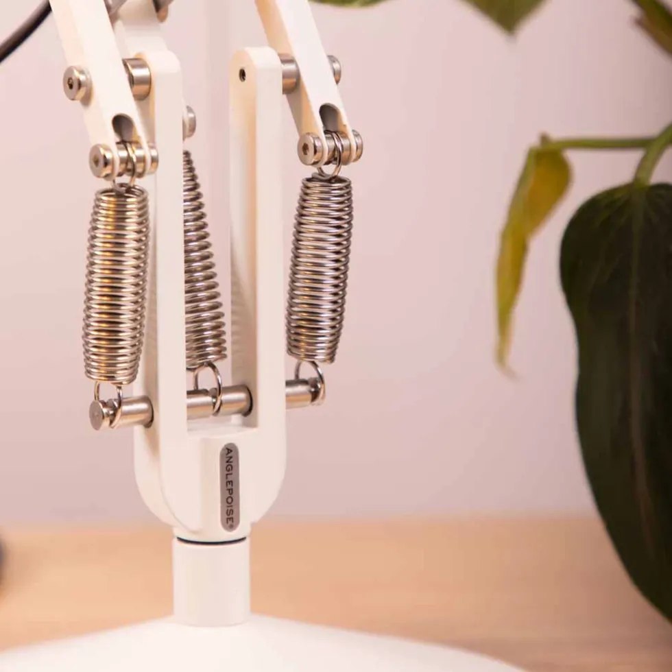 Lampe de bureau en acier blanc Type 75™ Mini - Anglepoise