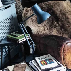 Lampe de bureau en acier gris Type 75™ Mini - Anglepoise