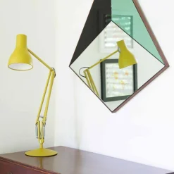 Lampe de bureau en acier jaune ocre Type 75™ - Anglepoise