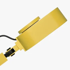 Lampe de bureau en acier jaune 65x86cm Invitante - Faro Barcelona