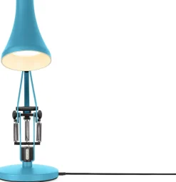 Lampe de bureau en aluminium bleu turquoise Mini mini 90 - Anglepoise