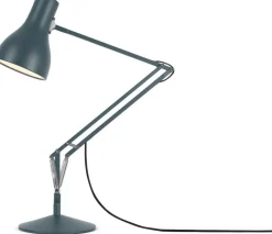 Lampe de bureau en aluminium gris Type 75 - Anglepoise