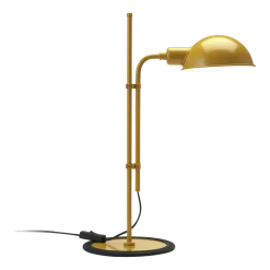 Lampe de bureau en fer moutarde Funiculi S - Marset