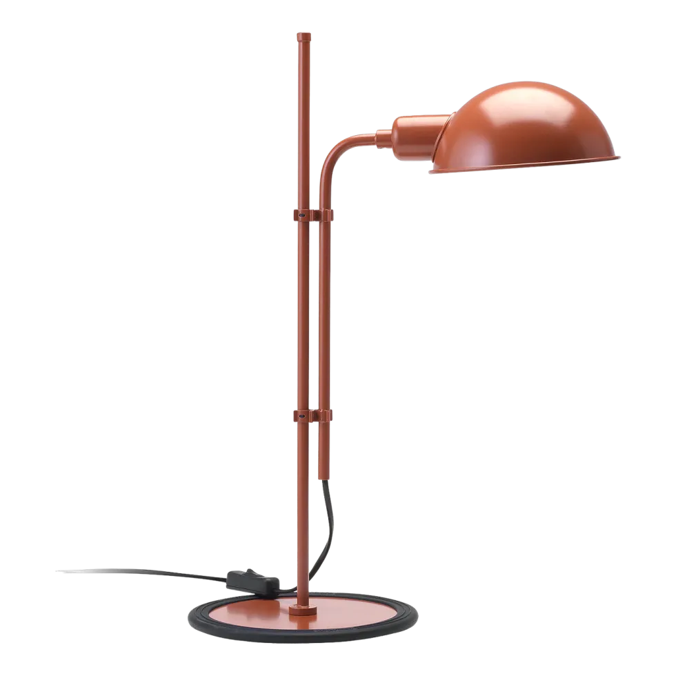 Lampe de bureau en fer terracotta Funiculi S - Marset