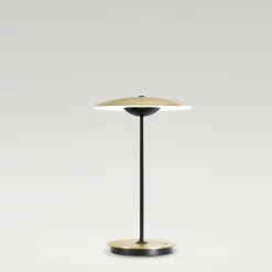 Lampe de bureau en laiton brossé Ginger 20 M - Marset