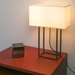 Lampe de bureau en métal marron 40 x 20 x 60 cm Vesper - Faro Barcelona