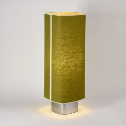 Lampe de sol en tissu vert et métal 79cm Dolce - Market Set