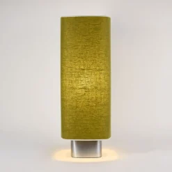Lampe de sol en tissu vert et métal 79cm Dolce - Market Set