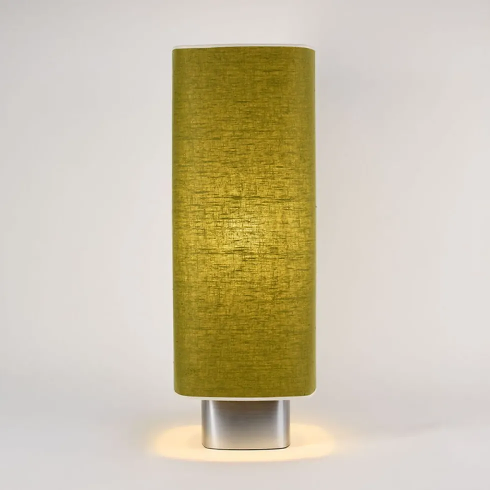 Lampe de sol en tissu vert et métal 79cm Dolce - Market Set