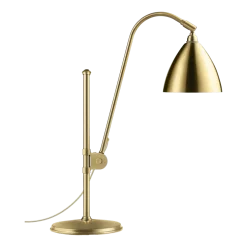 Lampe de table dorée en laiton BL1 - Gubi
