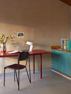 Lampe de table en aluminium blanc Slant - Hay