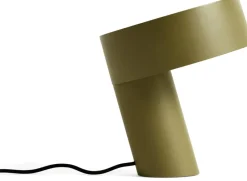 Lampe de table en aluminium kaki Slant - Hay