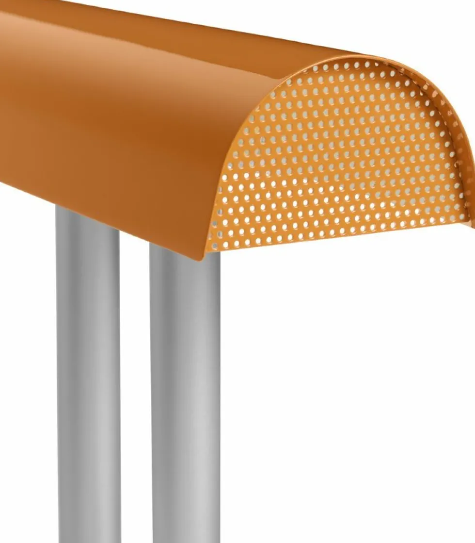 Lampe de table orange carbonisé Anagram - HAY
