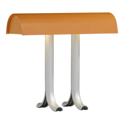 Lampe de table orange carbonisé Anagram - HAY