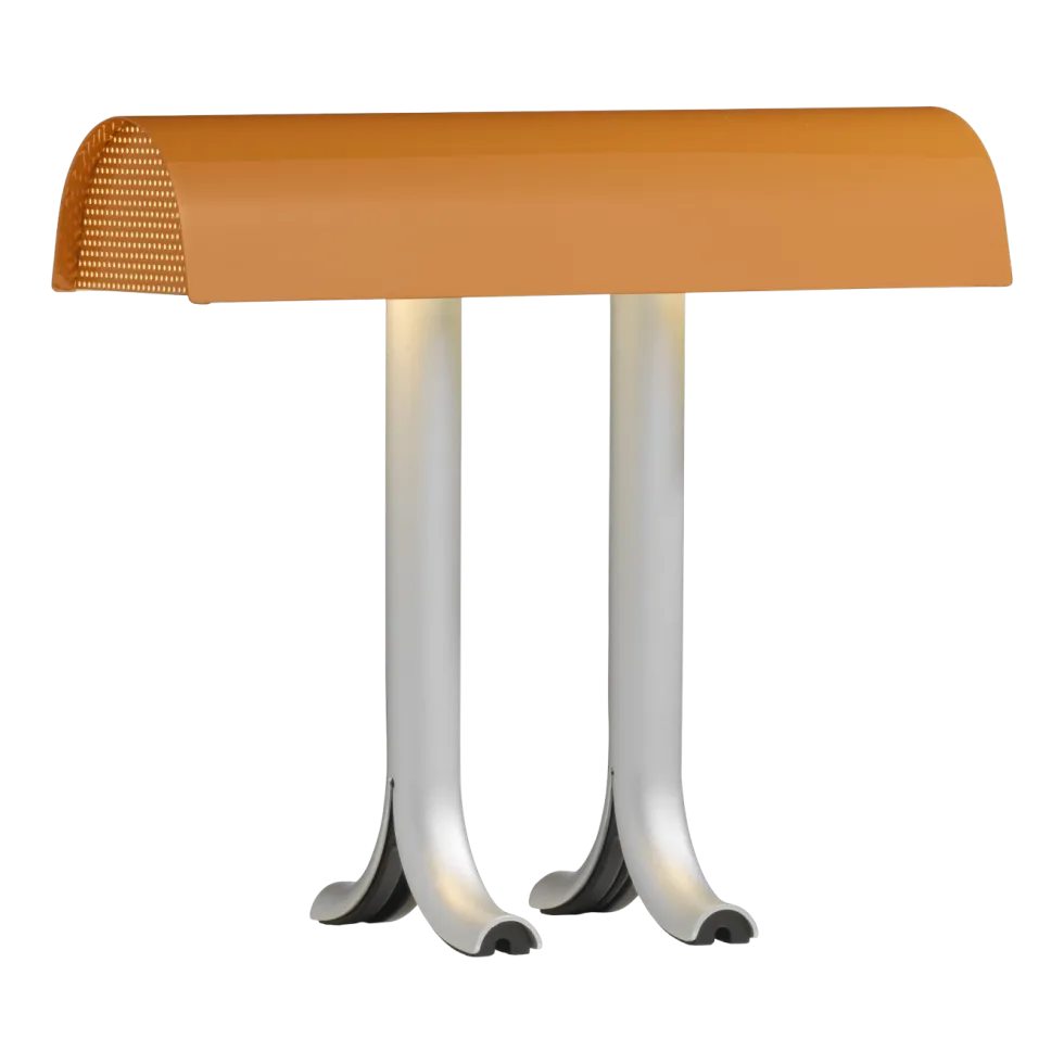 Lampe de table orange carbonisé Anagram - HAY