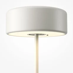 Lampe de table portable en aluminium blanc 12x34,5cm AI Collaboration - Maytoni