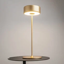 Lampe de table portable en aluminium doré 12x34,5cm AI Collaboration - Maytoni