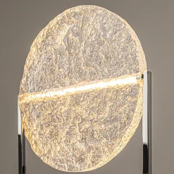 Lampe de table ronde en métal et acrylique 35x31cm Mangata - Maytoni