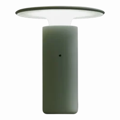 Lampe de table vert en céramique 21 x 20 cm Nais - Pott