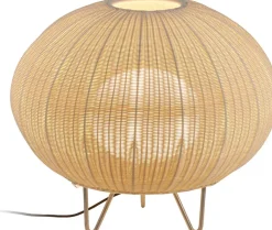 Lampe d'extérieur led non dimmable en acier inoxydable et abat-jour ivoire 61cm Garota P/01 - Bover